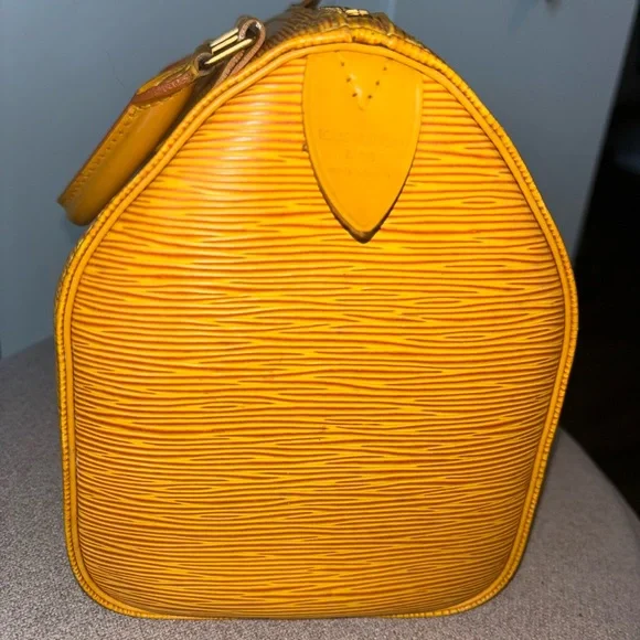 Louis Vuitton Mustard Yellow Satchel - Picture 5 of 14